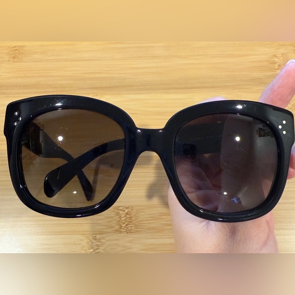 CELINE used Audrey Sunglasses CL 41805/S in Black - Picture 2 of 13